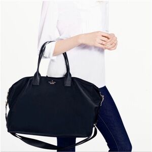 Kate Spade Classic Nylon Lyla Weekender Bag